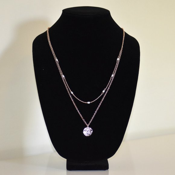 LC Lauren Conrad Long Rose Gold Necklace | Brand New & Never Worn